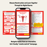 Menstruation for Kids Course (Digital Download) – Ages 8+Menstruation for Kids Course (Digital Download) – Ages 8+