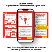 Kids’ Menstruation & Period Prep Digital Course – Ages 8+Kids’ Menstruation & Period Prep Digital Course – Ages 8+