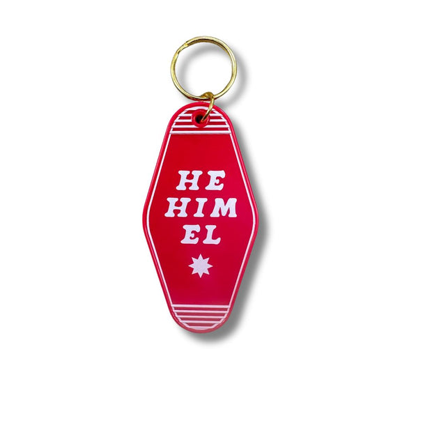 He/Him/EL KeychainHe/Him/EL Keychain