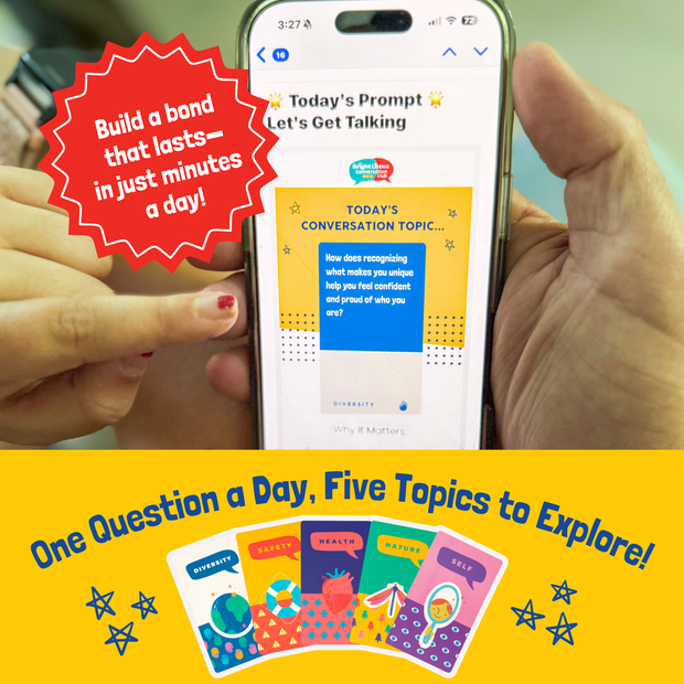 Bright Littles Conversation Club - Online Conversation CardsConversation Club - Digital Conversation Cards
