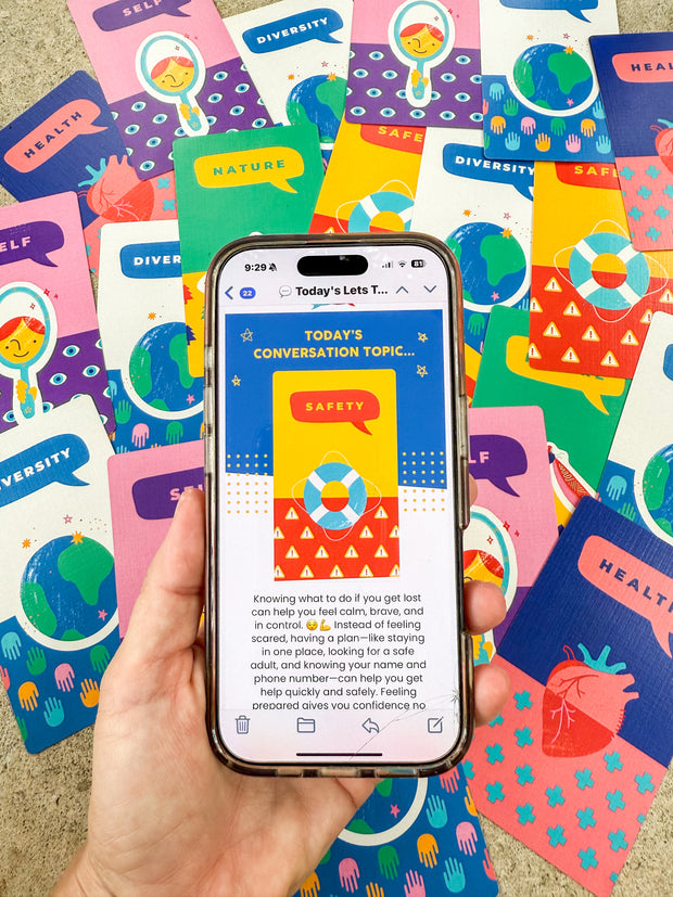 Bright Littles Conversation Club - Digital Conversation CardsConversation Club - Digital Conversation Cards