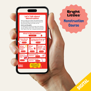 Menstruation for Kids Course (Digital Download) – Ages 8+Menstruation for Kids Course (Digital Download) – Ages 8+