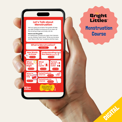 Menstruation for Kids Course (Digital Download) – Ages 8+