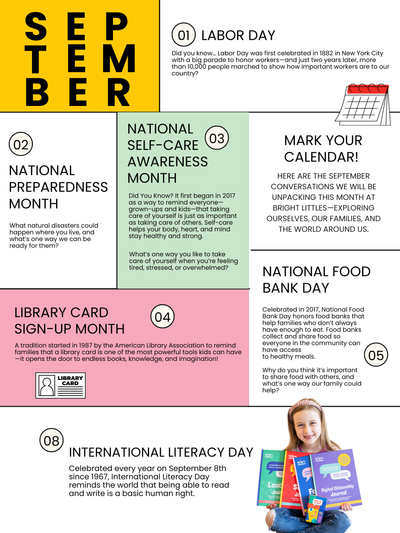 September Conversation Starters