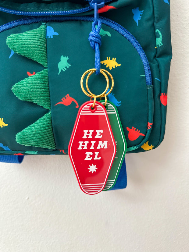 He/Him/EL KeychainHe/Him/EL Keychain